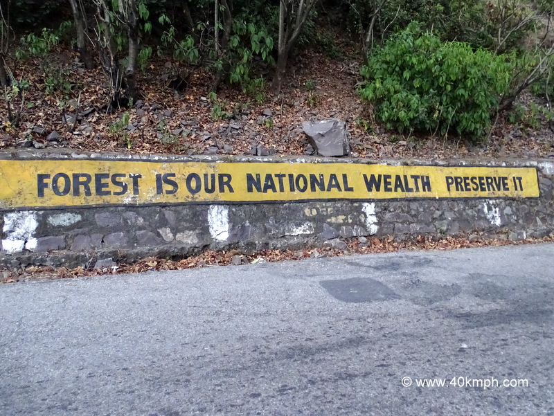 Quote on Save Forest near Kaudiyala in Uttarakhand, India
