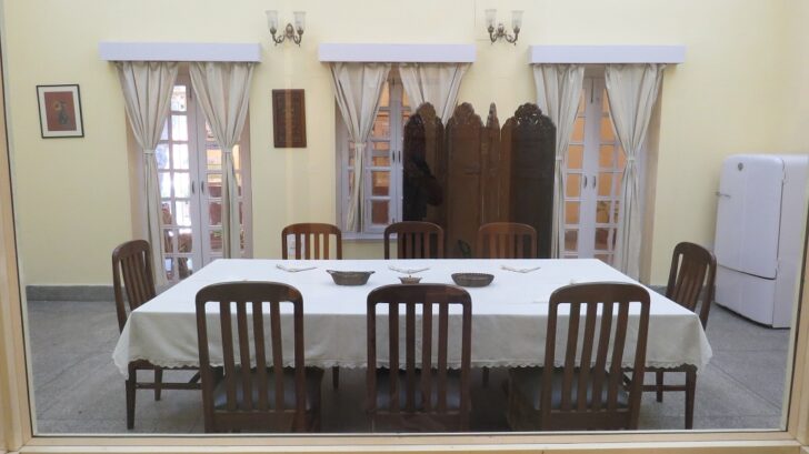 Dining Room used for Meals by the Shastri Family (Lal Bahadur Shastri Memorial, New Delhi, India)