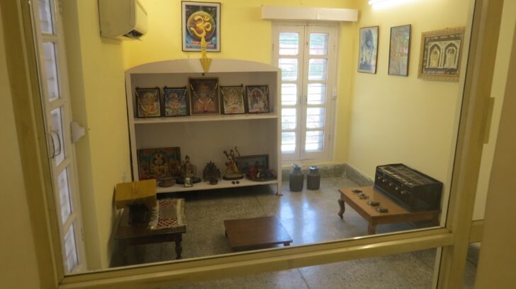 Prayer Room of Lal Bahadur Shastri's Residence in New Delhi (India)